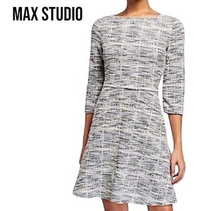 $168 Max Studio Tweed Knitted Dress NWT Size S Women’s